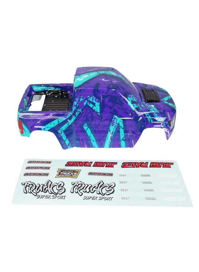 JIUSI Purple PC Body Shell & Magic Sticker for PT14R,Rc Cars Parts,Parts Number 16030-1 - Image 1